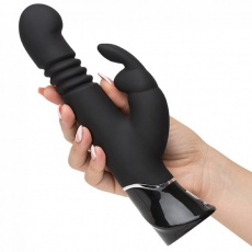 Fifty Shades of Grey - Greedy Girl G-Spot Thrusting Rabbit Vibrator - Black photo