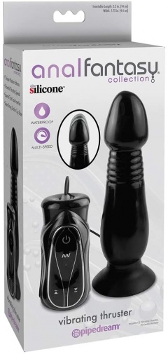 Pipedream - Anal Vibrating Thruster - Black photo