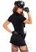 Leg Avenue - Dirty Cop Costume - Black - S/M photo-2