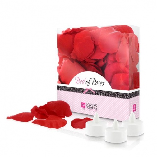 LoversPremium - 玫瑰之床 - 紅色 照片