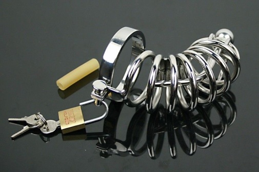 XFBDSM - Male Chastity Device 44.4mm - Stainless Steel photo