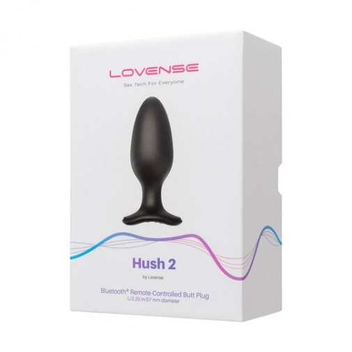Lovense - Hush 2 - Butt Plug 2.25'' - Black photo