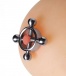 Master Series - Rings of Fire Nipple Press Set - Silver photo-3
