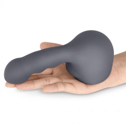Le Wand - Ripple Weighted Silicone Attachment - Grey photo
