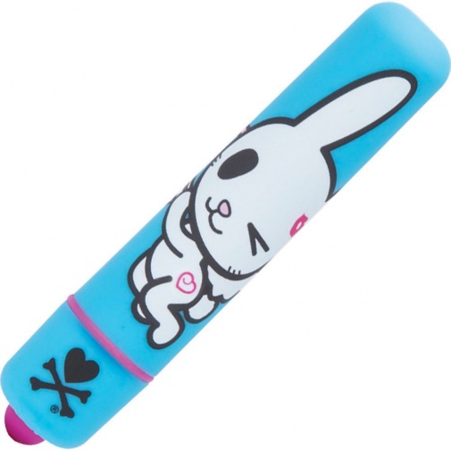 Tokidoki - 迷你子彈振動器 - 藍色蜂蜜兔子 照片