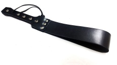 Rouge - Leather Folded Paddle - Black 照片
