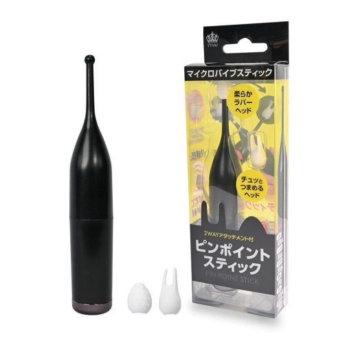 A-One - Pinpoint Stick Vibrator - Black 照片