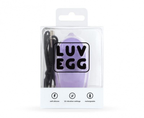 Luv Egg - Vibro Egg XL - Purple photo