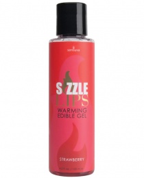 Sensuva - Sizzle Lips 草莓味 溫感可食用潤滑劑 - 125ml- 125ml 照片