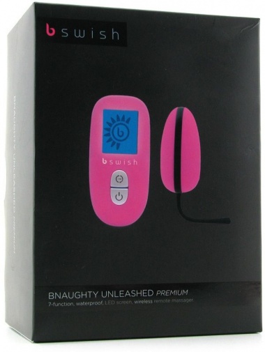B Swish - Bnaughty 高級版無線遙控震蛋 - 粉紅色 照片