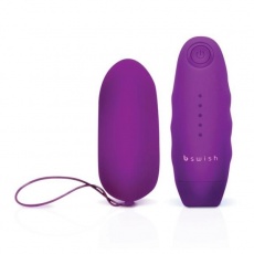 B Swish - Bneughty 無線遙控震蛋 - 紫色 照片