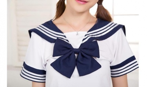 SB - School Girl S129 - Navy Blue photo