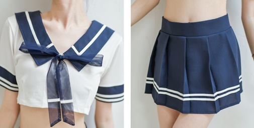 SB - Schoolgirl Uniform - Blue photo
