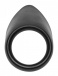 Master Series - Taint Teaser Silicone Cock Ring and Taint Stimulator 2" - Black photo-2