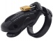 FAAK - Short Whale Chastity Cage - Black photo-5