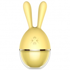 Erocome - 天兔座 兔子阴蒂吸吮器 - 黄色 照片