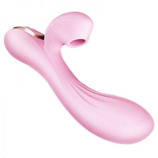 Erocome - 海豚座 阴蒂刺激按摩棒 - 粉红色 照片
