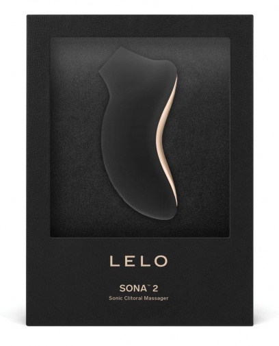Lelo - Sona 阴蒂按摩器第二代 - 黑色 照片