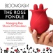 Bloomgasm - Rose Fondle 阴蒂刺激器 - 红色 照片-6
