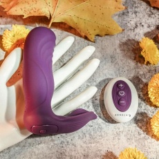 Gender X - 多功能可穿戴抽插式 内外双重震动器 - 紫色 照片