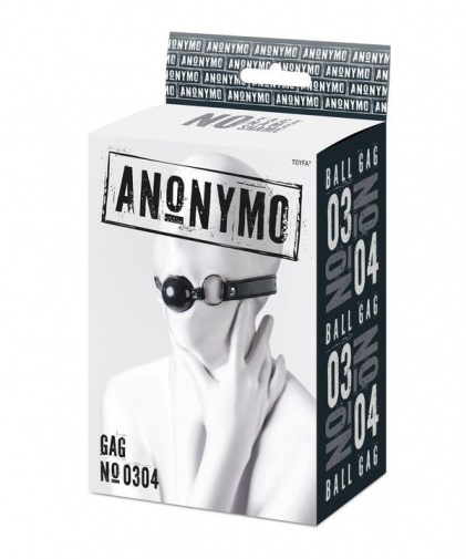Anonymo - 球形软口塞  - 黑色 照片