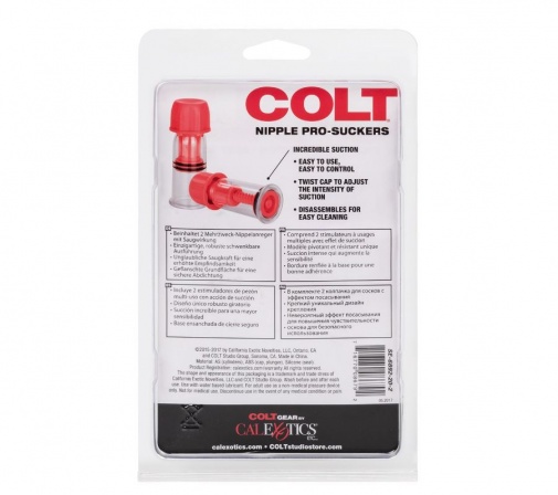 CEN - Colt 專業乳頭吸啜器 - 紅色 照片
