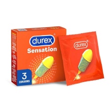 Durex - Sensation Dotted 3's pack photo
