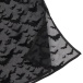 Ohyeah - 蝙蝠圖案連身裙連吊襪帶 - 黑色 - 中碼 照片-10