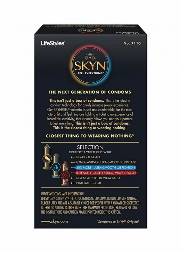 LifeStyles - SKYN Selection - 10's Pack photo