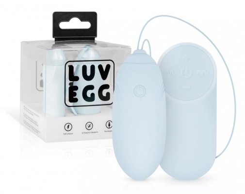 Luv Egg - Vibro Egg w Remote Control - Blue photo