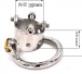 FAAK - 4 Bolts Chastity Cage 45mm - Silver photo-7