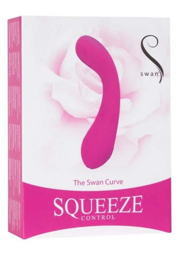 Swan - Squeeze The Swan Curve 震動器 - 粉紅色 照片