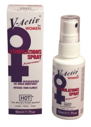 Hot - Women V-Activ Stimulation Spray - 50ml photo