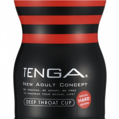 Tenga - Deep Throat Cup Hard - Black photo