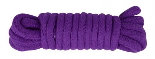 MT - Lichee Pattern Bondage Set w Fluff - Purple photo