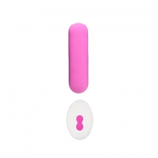 Akposh - 子彈震動器連遙控 - 粉紅色 照片