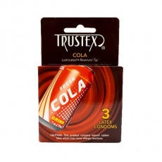Trustex - 可樂味潤滑安全套 - 3片裝 照片