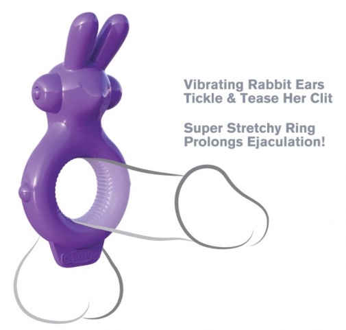 Pipedream - Vibro ring Ultimate Rabbit - Purple photo