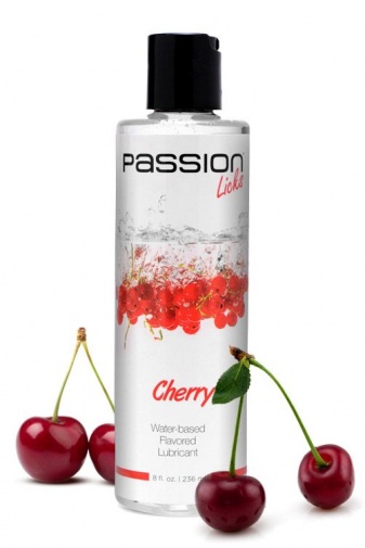 Passion - Licks Cherry Water-Based Lube - 236ml photo