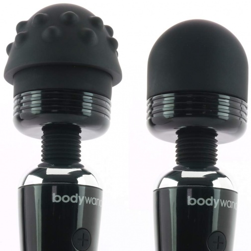 Bodywand - 9吋弧形充電震動器 - 黑色 照片