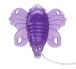 CEN - Venus 穿戴式蝴蝶按摩器 连遥控 - 紫色 照片-4