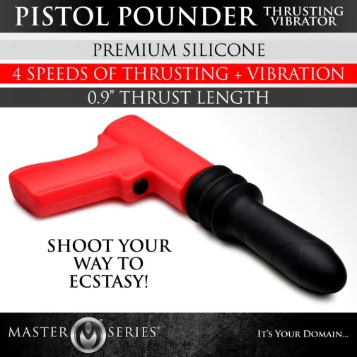 Master Series - Thrusting Pistola Vibrator photo