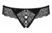Obsessive - Miamor Crothchless Thong - Black - L/XL photo-10
