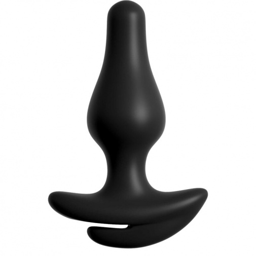 Hook Up - Crothless Panties w Plug - Black photo