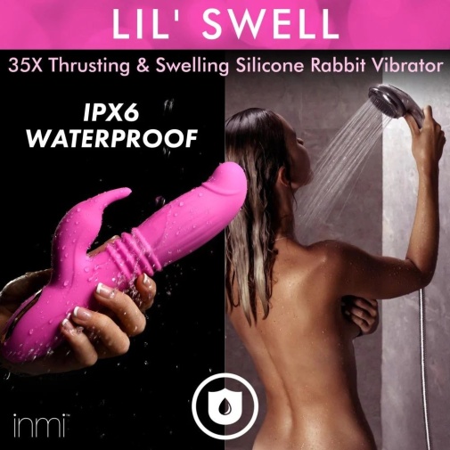 Inmi - Lil Swell 兔子震动棒 - 粉红色 照片