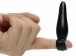 Frisky - 手指套型後庭塞 3件裝 - 黑色 照片-2