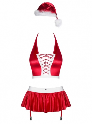 Obsessive - Ms Claus Costume - Red - L/XL photo