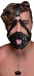 Strict - Open Mouth Head Harness - Black photo-2