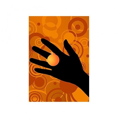 Tenga - 手指球形按摩器 - 橙色 照片