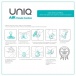 Uniq - Air 女性用安全套 3片装 照片-2